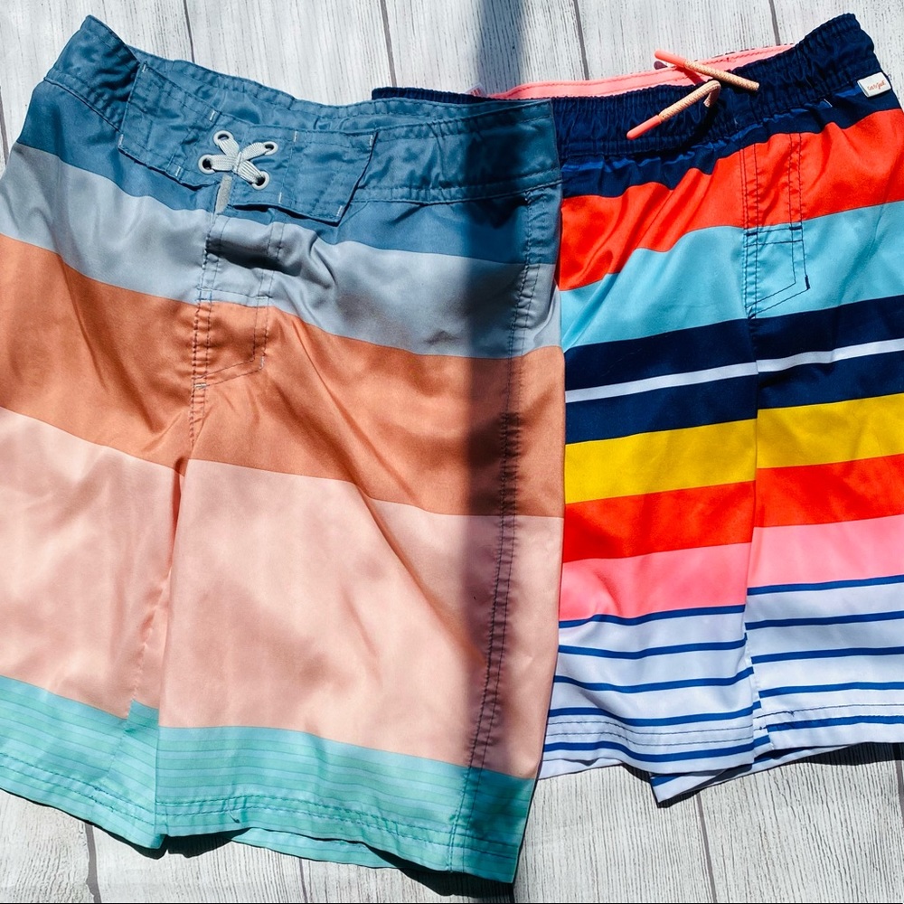 TWO boys swim shorts